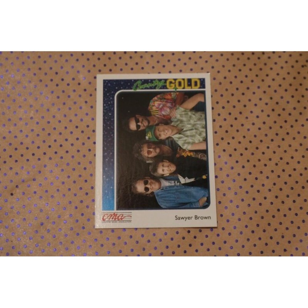 Country Gold Sawyer Brown #25 Card (1992)